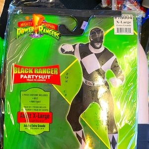 Black Ranger Partysuit Adult XL